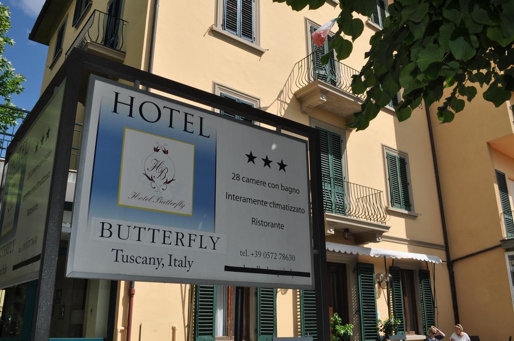 Hotel Butterfly Montecatini Terme Exteriör bild